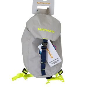 Nathan Limitless Run Sling 6 L | Vapor Gray and Finish Lime Running Training